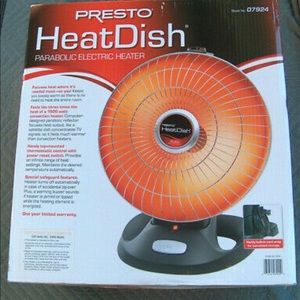 Electric presto dish heater